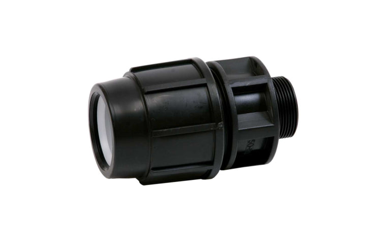 Compression fitting Ø50 x 1½″ straight, pack of 6